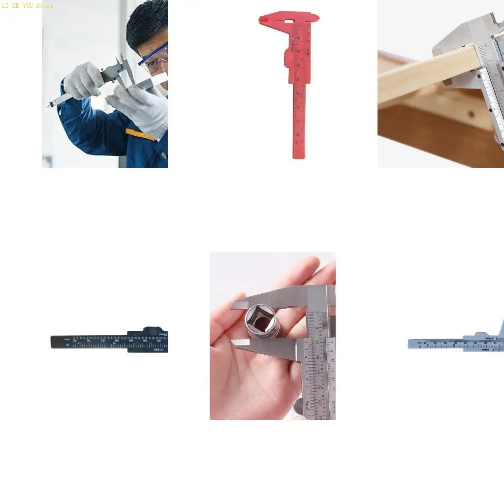 W3JE Shatterproof Verniers Calipers có các đơn vị hoàng gia để học sử dụng