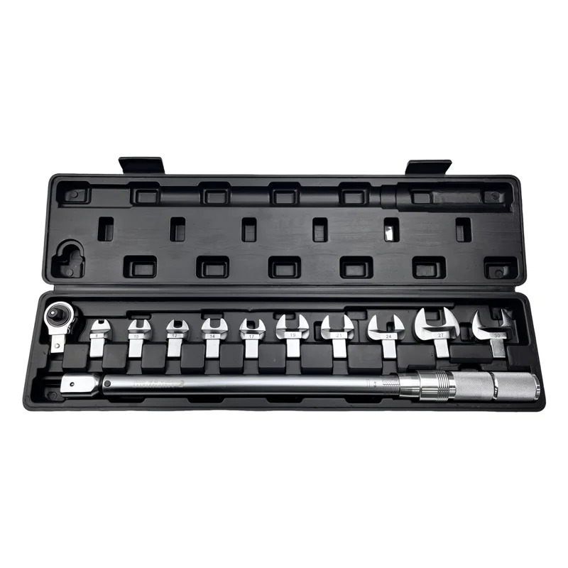 10-110N.m 9*12 12pcs Open Head Ratchet Torque Wrench Set