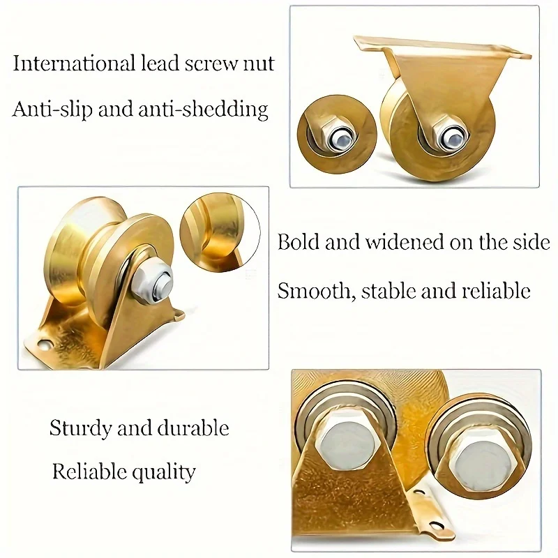 2Pcs V-Förmigen Schiene Pulley Rillen Roller Für Schiebetür 32mm V-Förmigen Guide Drähte Kabel track Pulley Traktion Rad Hardware