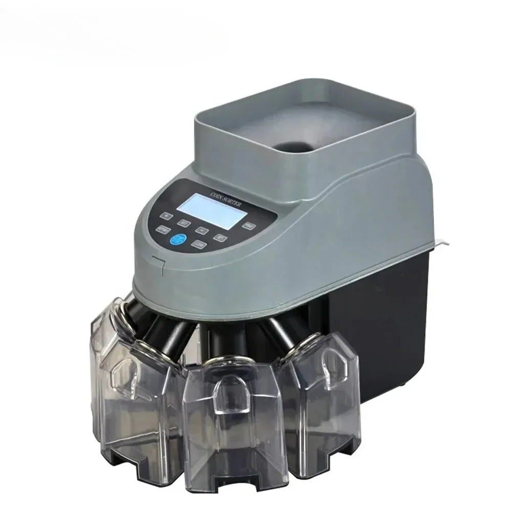 

XD-1000 High Speed Multi Currency Coin Counter & Sorter Quality Count Mix Value with Tube for EUR THB PLN CAD