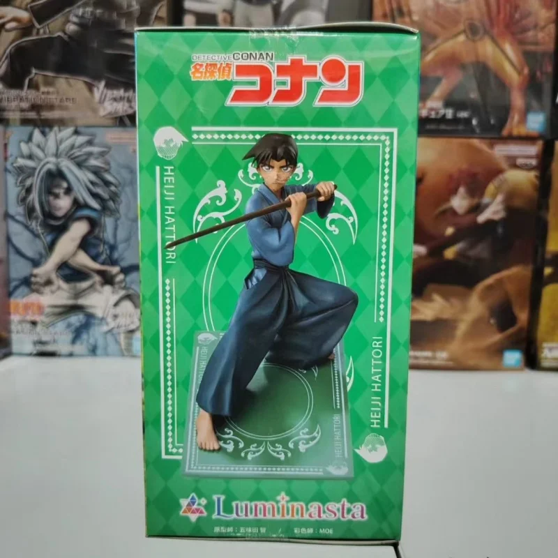 

В наличии: Оригинальная фигурка SEGA Детектив Конан Хаттори Хэйджи, новая, в коробке, модель аниме-персонажа, украшение.