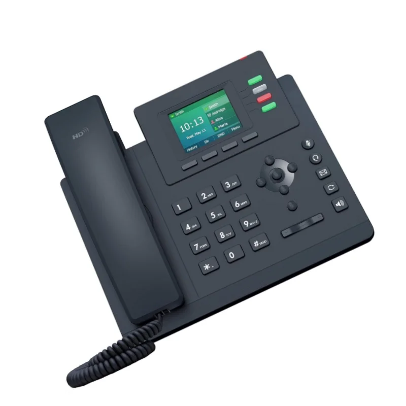 

2025 hot sale Classic Business IP Phone SIP-T33G With 5-Way Local Conference 4 VoIP Accounts 2.4-Inch Color Display
