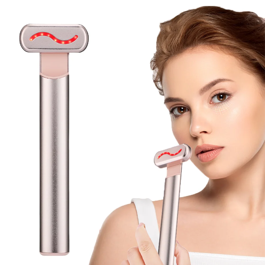 미세 전류 눈 미용 기기, 진동 마사지 장치, 고주파, 일정한 온도, 적색광, 눈 관리 장비