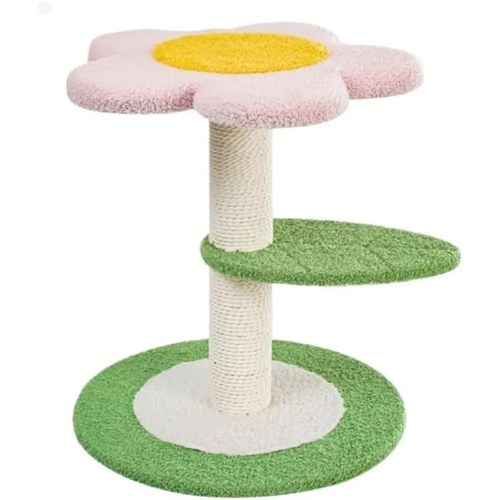 

Компактный кошачий игровой комплекс: уютное гнездо, многоуровневая площадка, когтеточка, интерактивные игрушки для развлечения кошек