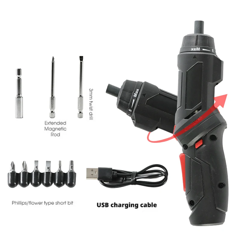 

3.6v Power Tools Set Household Maintenance Repair 1800mAh Lithium Battery Mini Household Electric Drill Cordless Screwdriver