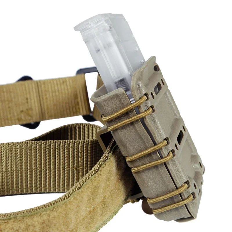 Tactical Molle Nylon Mag Pouches 5.56 Magazine Bag Paintball Waist Belt Bag Lightweight Hunting Shooting