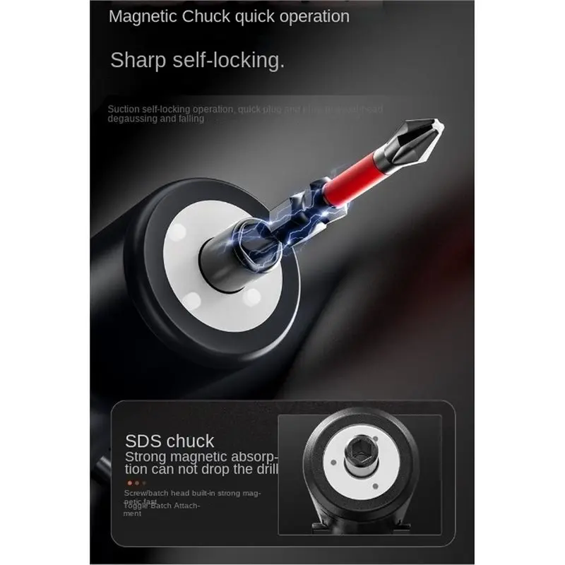 ABRU-Mini Cordless Adjustable Torque Rechargeable Electric Screwdriver-Home Handheld Tool-New High Torque Design