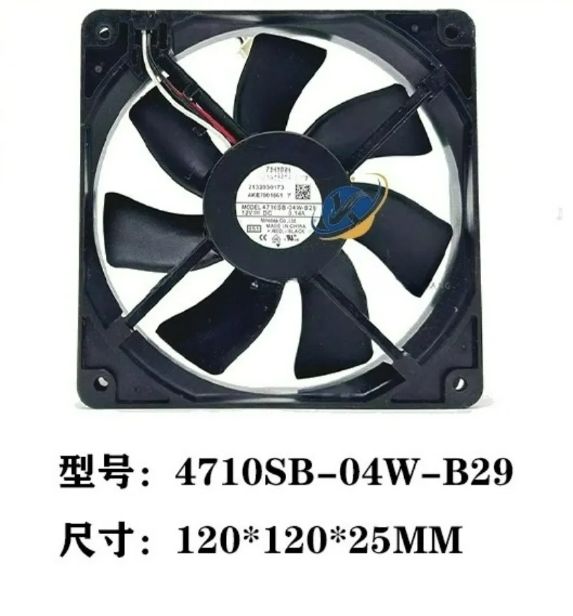 

17251 9SG5724A563 DC24V 2.6A 3 Wire High Speed Inverter Cooling Fan For Sanyo 17CM Axial Fan (002)