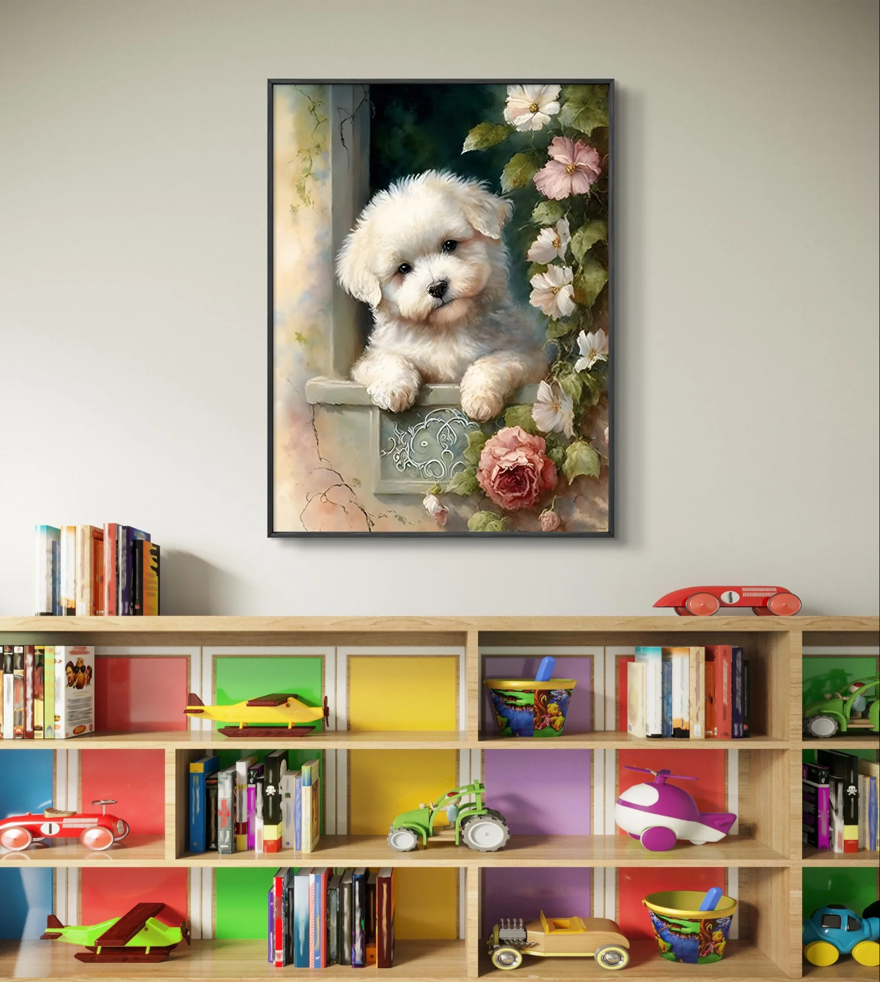 Bichon Frise 5D Diamond Painting Cute Bichon Pet Dog Diy Diamond Embroidery Cross Stitch Handmade Child Gift Home Wall Art Decor