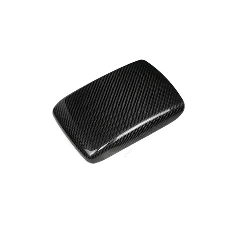 

Real Carbon Fiber Car Rear Armrest Box Cover Interior Trim Sticker Parts For Subaru WRX/WRX STI 2022 2023-A74F