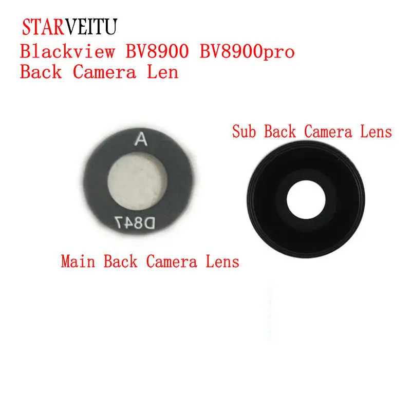 For Blackview BV8900 Pro Main Back Camera Lens Original SUB Rear Camera Len Cell Phone Accessories