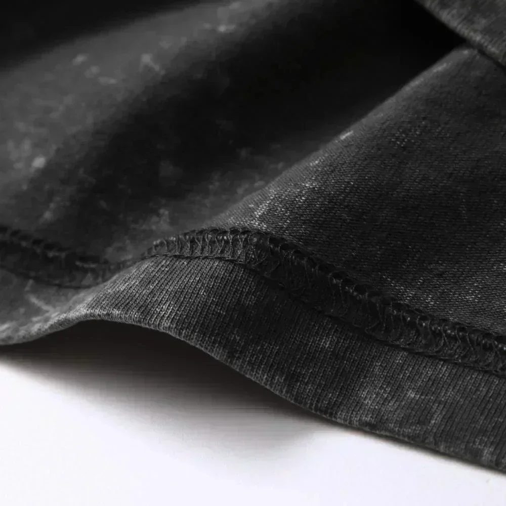 خمر غسلها بيونسيه كاوبوي كارتر 2025 جولة تي شيرت الرجال النساء المتضخم الهيب هوب تي شيرت المتضخم القطن عادية كم قصير #6