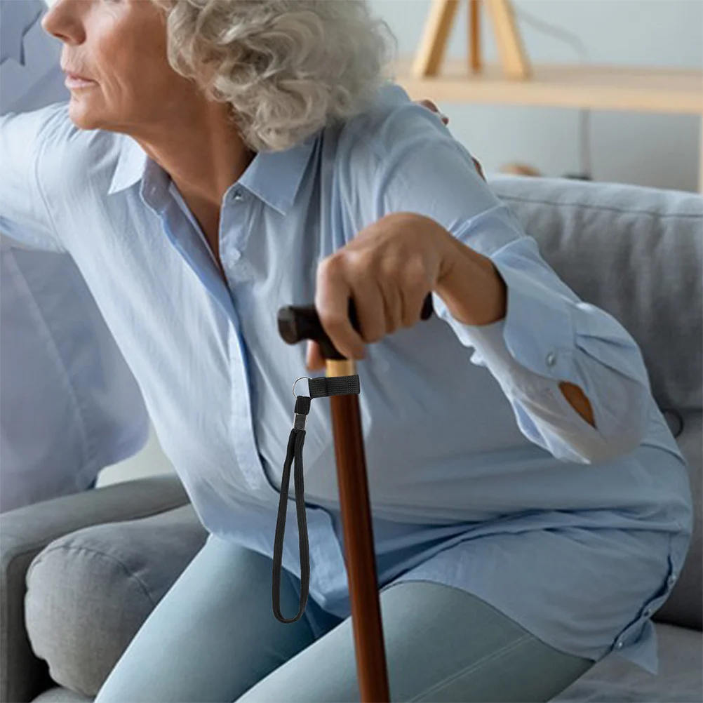 

5Pcs Anti-Lost Walking Cane Wrist Straps Nylon Loops Lanyards for Hiking Sticks Replacement Grip for Elderly Safety