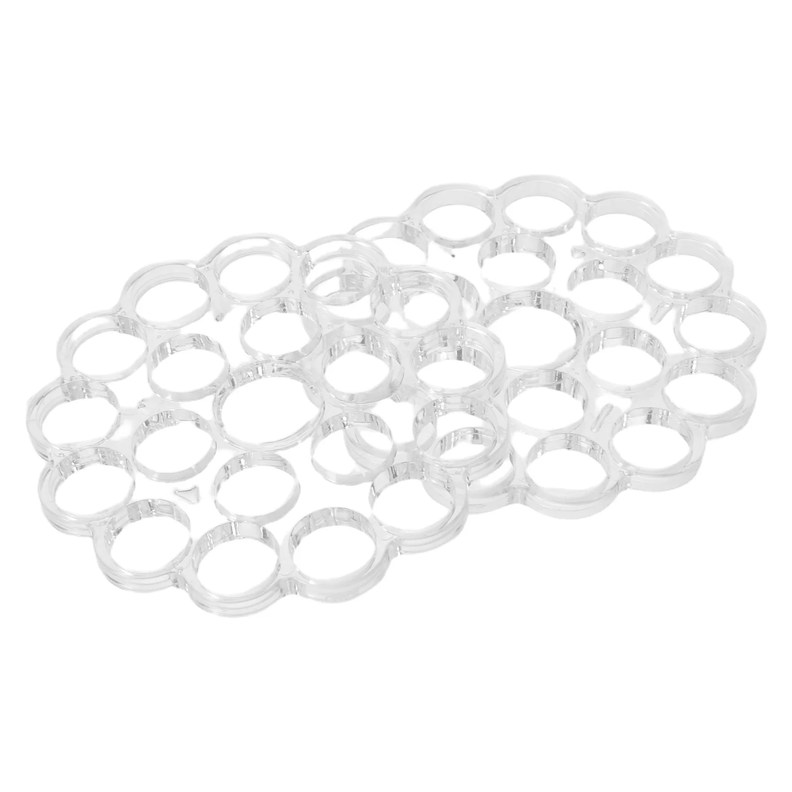 قطعتان من حامل جذع إيكيبانا الحلزوني، أداة ترتيب الزهور لشبكة المزهرية، حلقة تنظيم باقة قابلة لإعادة الاستخدام، دعم تصميم الأزهار #1