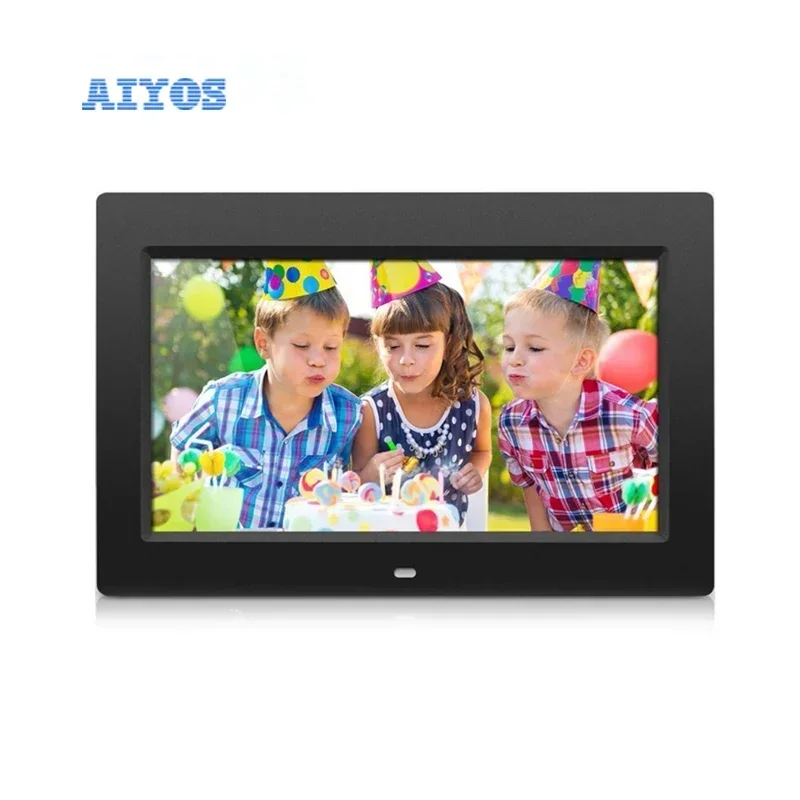 2026 New 9.7inch Full Hd 1080p Large Lcd Screen Wall Mount Aiyos Digital Photo Picture Frame Big Size