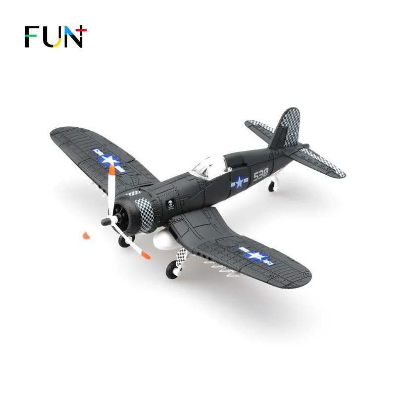 World War II F4U Cool Fighter Toy Model 4D DIY Assembled 1:48 Aircraft Model Military Fighter Science Education Toy Gifts