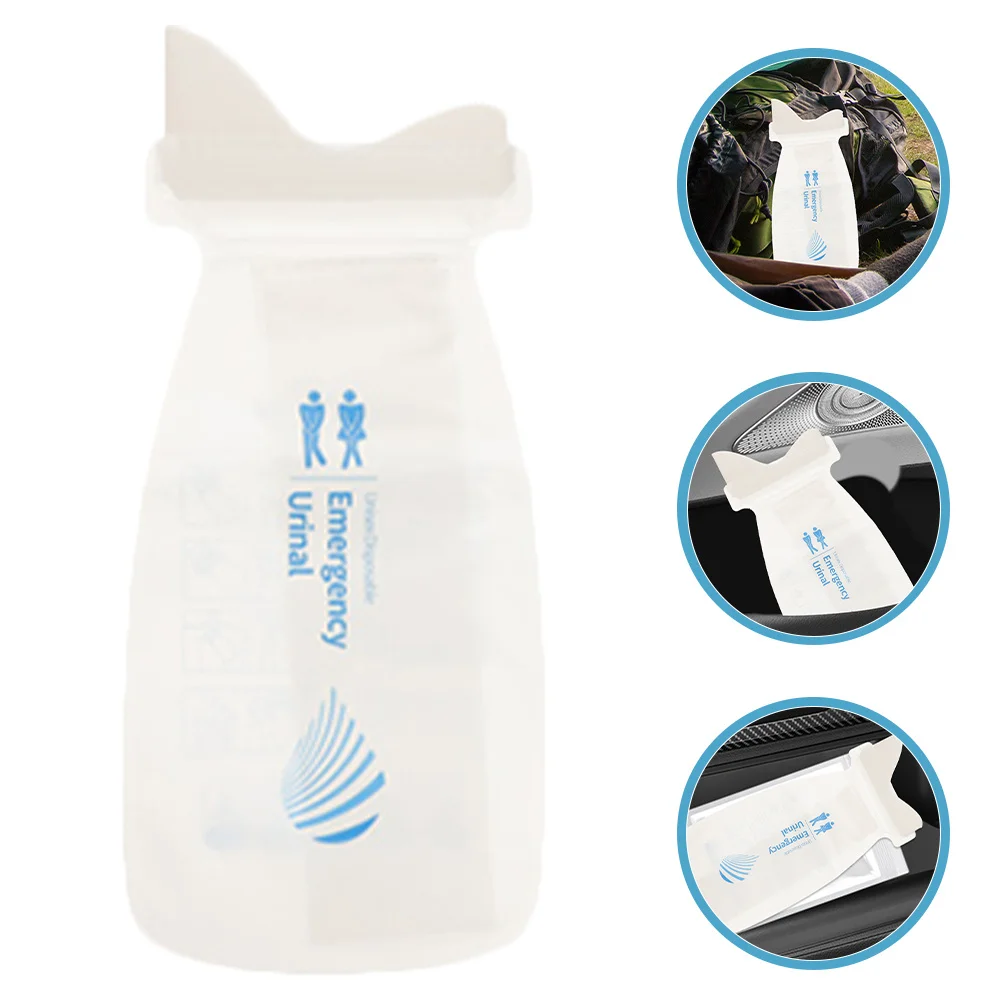 

16Pcs Portable Urine Bags for Emergency Travel Disposable Pee Pouches for Road Trip Camping Sick Pregnant Women One-Time Use