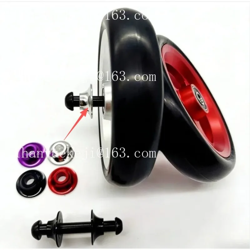 1 pair Multiple Colors Wheelchair Accessories Performance Caster Spacers Prevent Hair And Dust From Being Trapped By The Casters