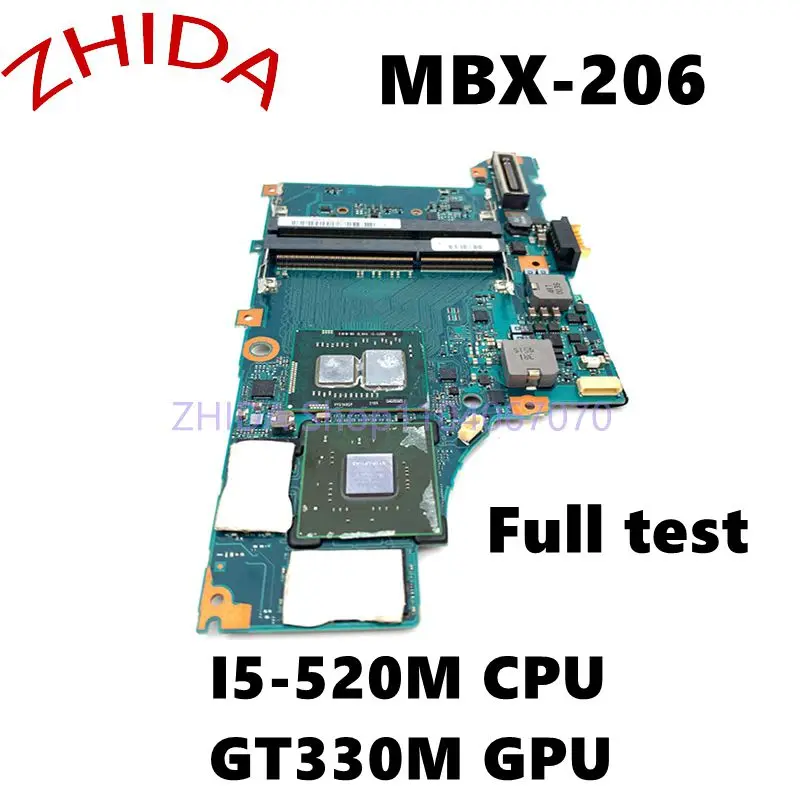 For MBX-206 SONY Vaio VPCCZ Laptop Motherboard I5-520M CPU GT330M GPU A1754738A Main Board full tested