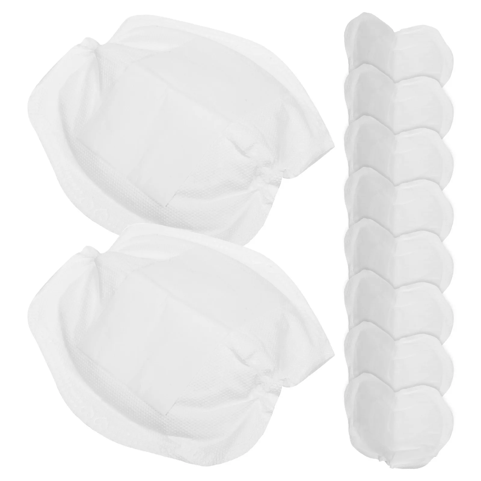 48Pcs 휴대용 모유 수유 패드 통기성 편안한 일상 사용을위한 피부 친화적 인 모유 수유 패드 여성 수유 패드