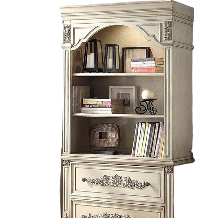 

American all-solid wood single-door bookcase bookshelf side vertical cabinet wine cabinet display