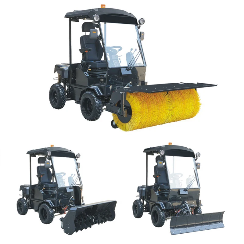 

New Four-Wheel Drive Snow Removal Vehicle Road Snowplow Snowblower With Core Engine for Farms Now Available at Cheap Prices