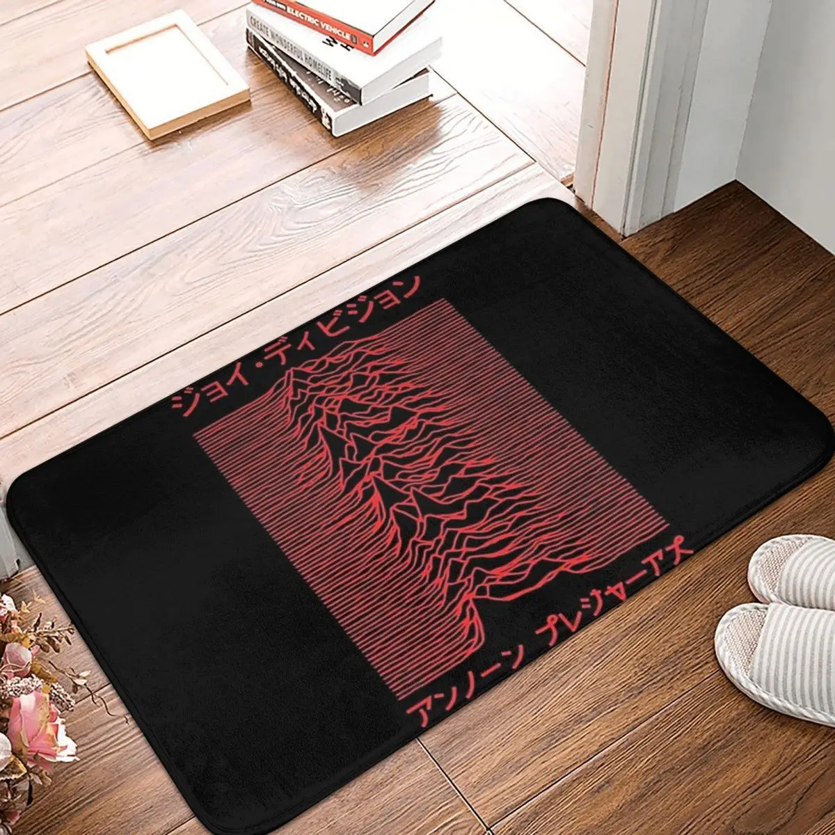 Joy Division Unknown Pleasures Anti-slip Doormat Floor Mat Antiwear Carpet Rug for Kitchen Entrance Home Bedroom Footpad Mats