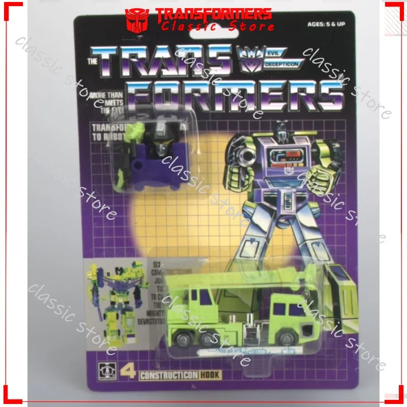 Auf Lager Classic Transformers Toys G1 Reissue KO Edition Hook Cybertron Autobots Actionfiguren Sammlergeschenke