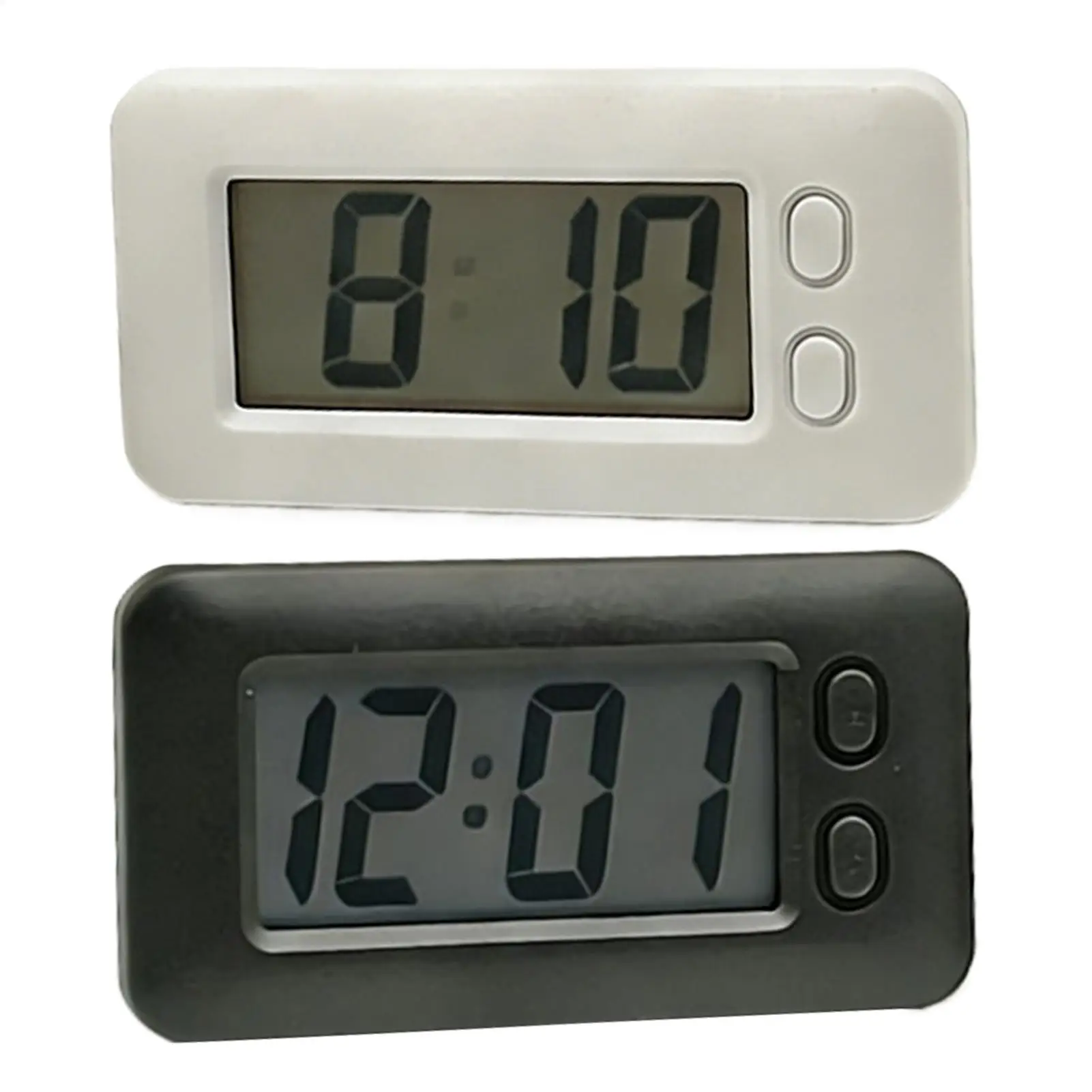

Clock For Car Dashboard Stick On Digital Alarm Small Stick On Clock For Women Men Car Motorcycle Truck Boat Bike Classroom