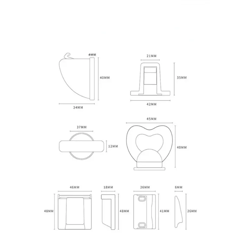 Baby Child Safety Invisible Magnetic Lock - Anti-Opening Cabinet Buckle for Furniture Door Closer Fittings Tool