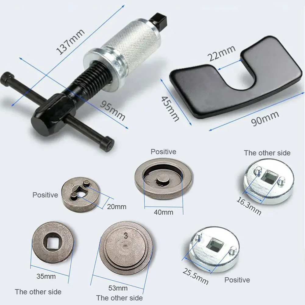 3/5Pcs Car Brake Caliper Tool Kit Universal Wind Back Repair Tool Kit Auto Cylinder Disc Brake Pad for Car Repair for Auto Tools view 5