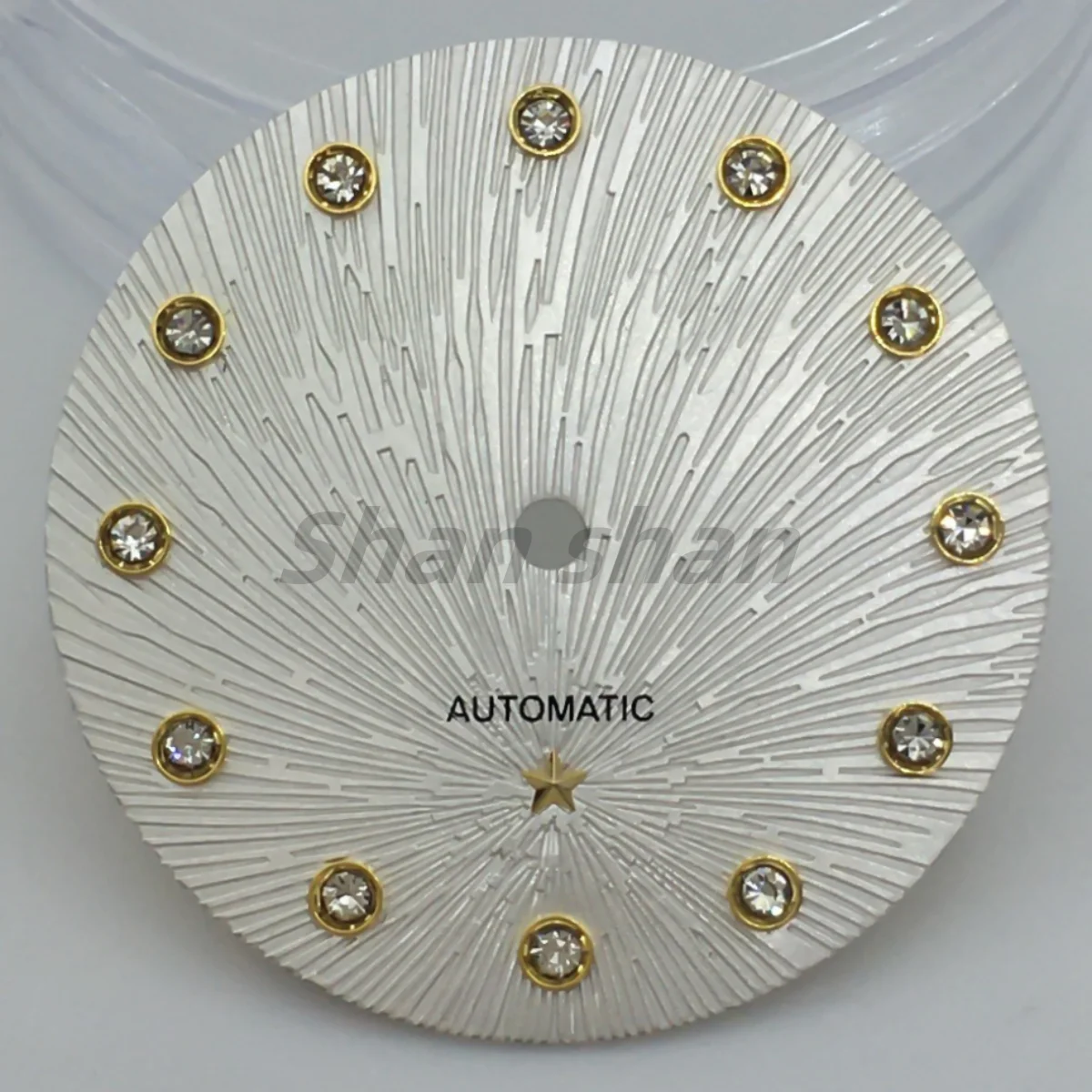 NH05 24.5mm Watch Dial Multiple Colors No Calendar Watch Faces Silver Gold Rose Gold Diamond Marks for NH05 NH06 Movement