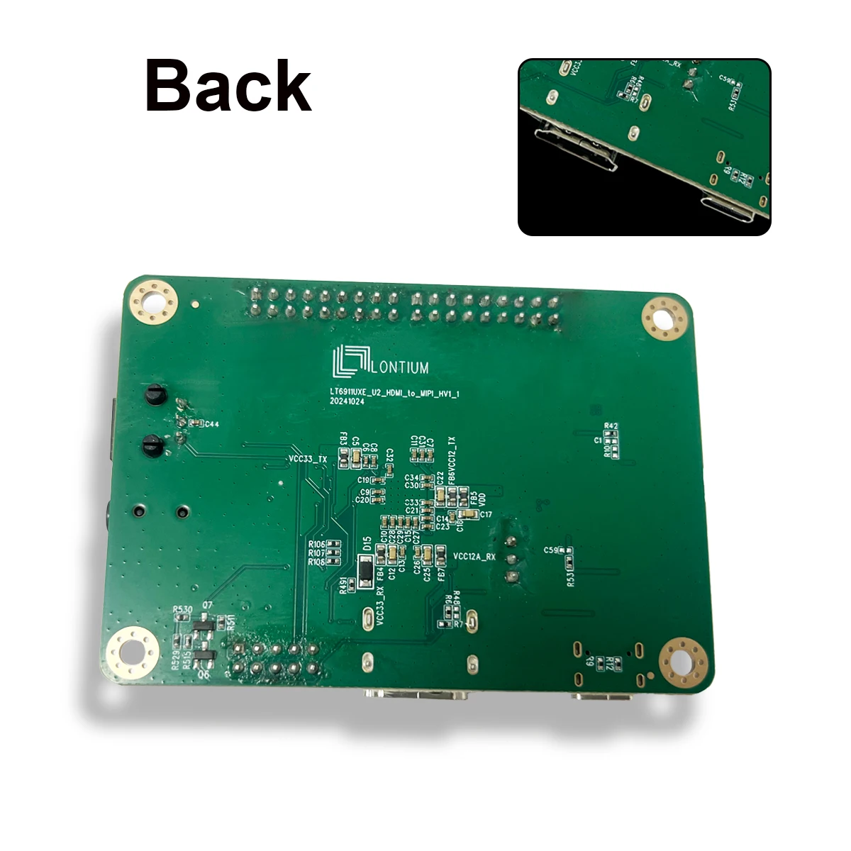LT6911UXE Motherboard-HDMI2.0 to MIPI DSI/CSI Converter for VR, Smartphone, and Display Applications Conversion 4K@60Hz