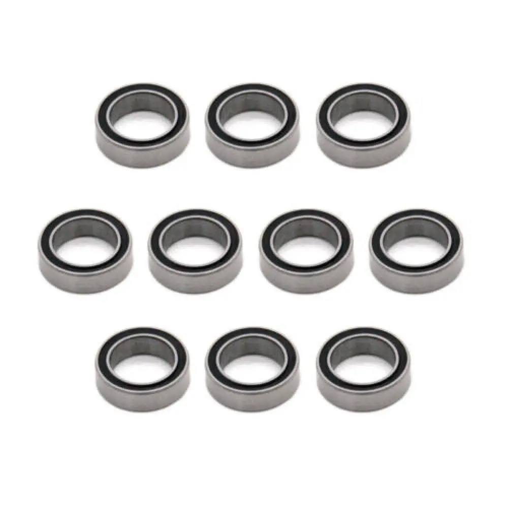 

10 шт. радиальные шарикоподшипники с двойным уплотнением из хромированной стали, синее уплотнение MR128-2RS