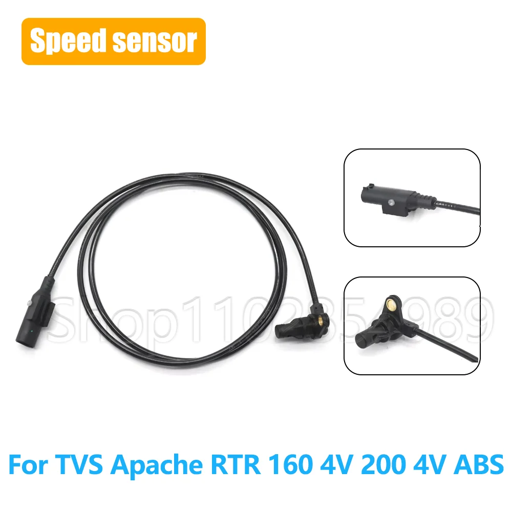 Accesorios para motocicleta, sensor de velocidad de rueda ABS, compatible con TVS Apache RTR 160 4V 200 4V, pieza de repuesto ABS