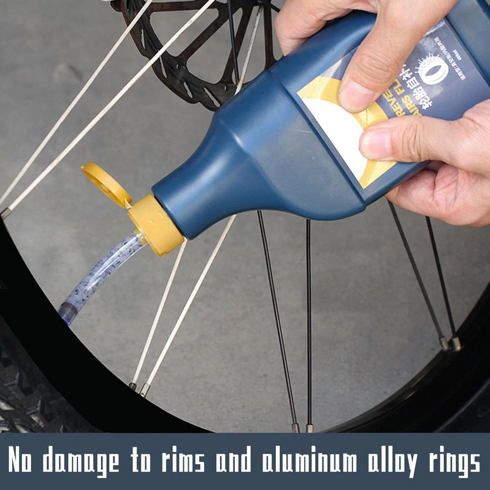 400ML Bicycle Motorcycle Tire Self-rehydration Effective Fast Mountain Bike Tire Repair Fluid Tire Sealant Sealing Machine