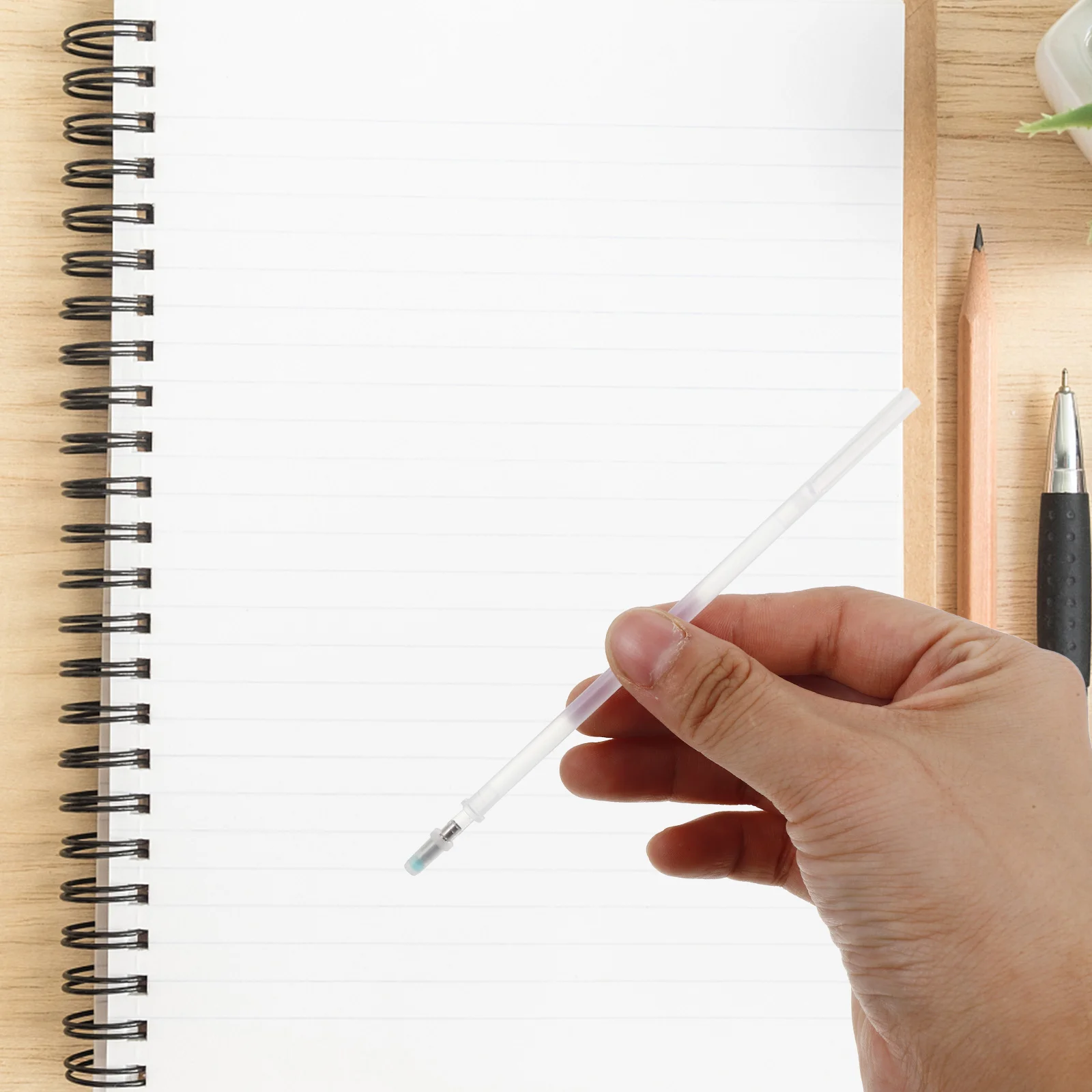 10 قطعة قلم حبر بالأشعة فوق البنفسجية عبوات توهج الفلورسنت غير مرئية السلس الكتابة تسليط الضوء على ملاحظات مكتب المدرسة