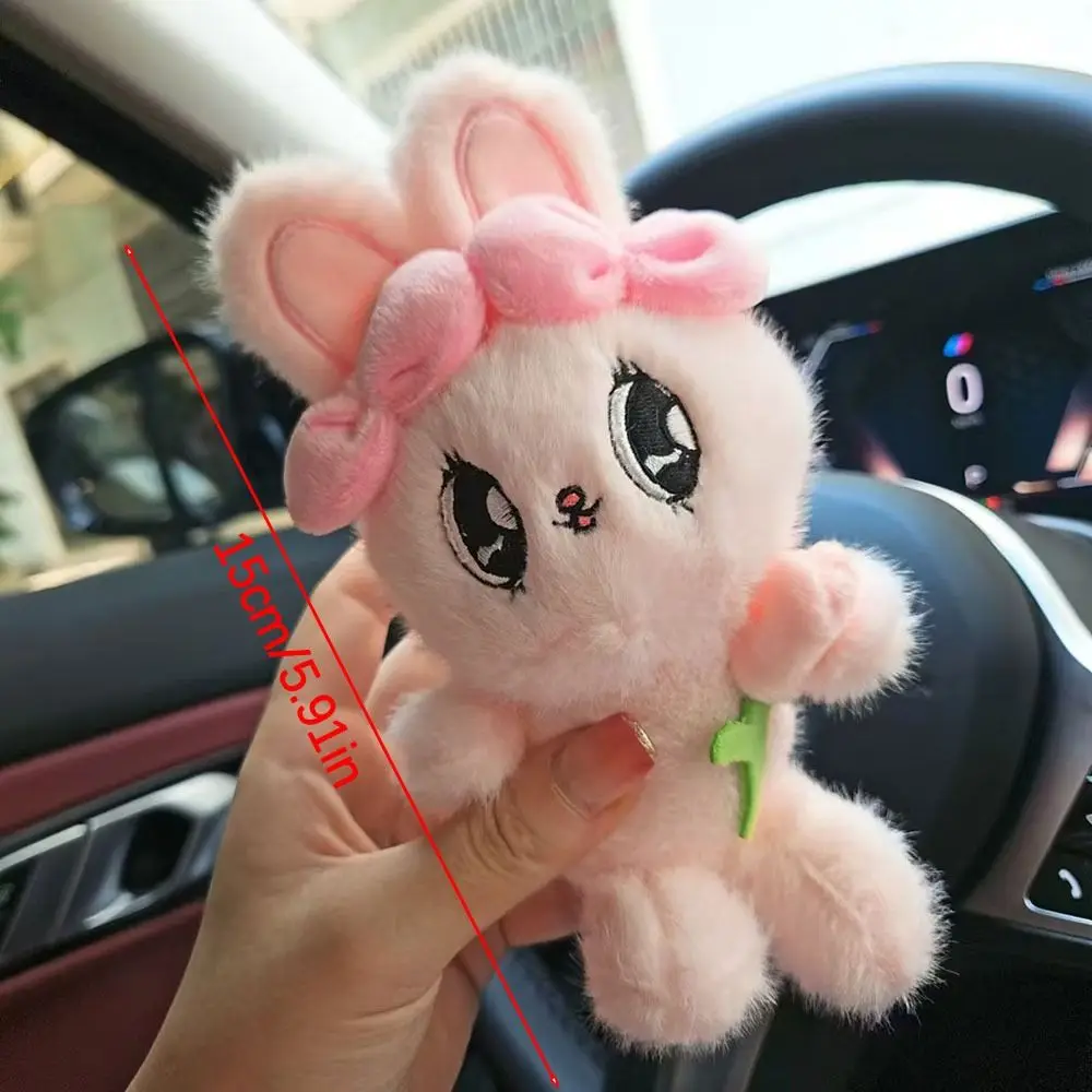 Высококачественный подвесной плюшевый кролик, мультяшный кролик, мультяшная сумка, подвеска для рюкзака, украшение для сумки