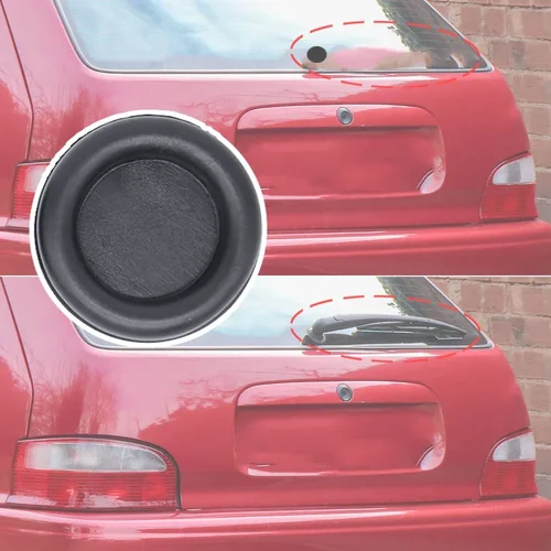 Tapa de tapón de goma para palanca de limpiaparabrisas trasero de coche, basculante, elimina la extracción, para Citroen Saxo 2004 2003 2002 2001 2000 1999 1998 1997