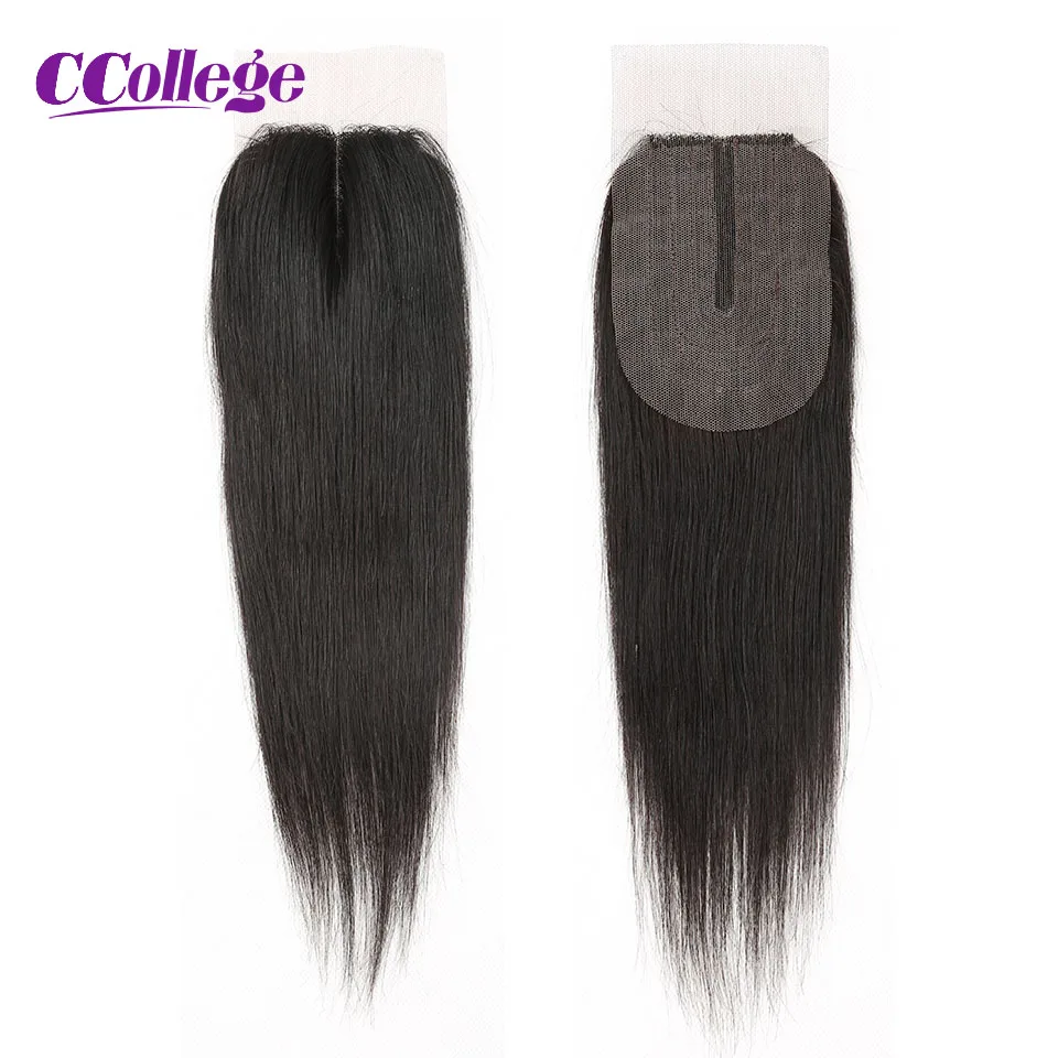 4x4 5x5 6x6 Lace Closure Human Hair Transparent Closures Only 13x4 Lace Frontal Straight Brazilian Hair Free/Three/Middle Part