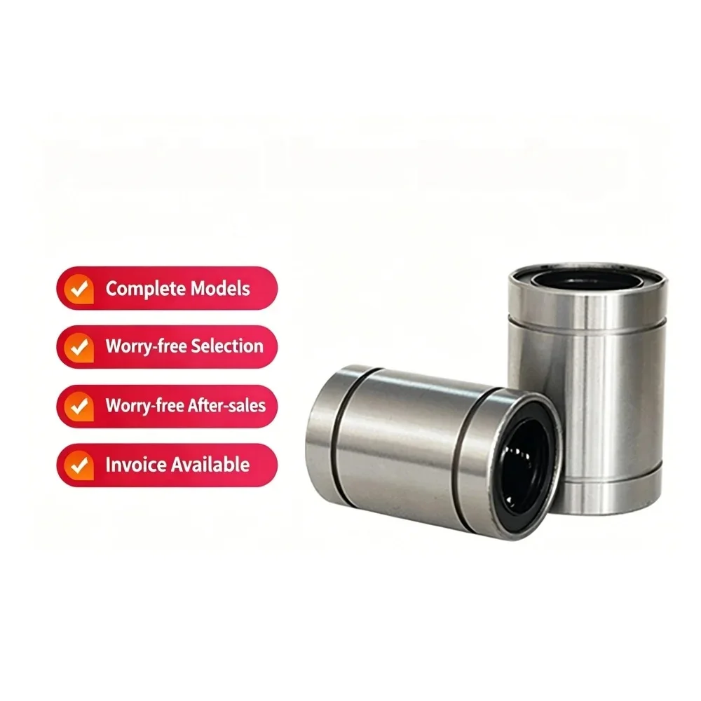 1PCS LM3UU-LM50UU Linear Ball Bearing Bushing 5-50mm Linear Rod Shaft for CNC 3D Printer Parts