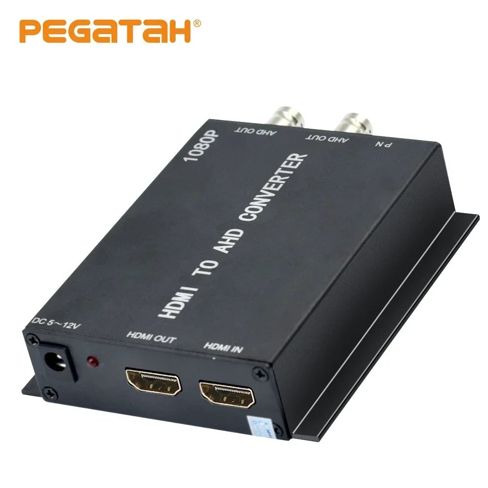 جديد 1080P HDMI إلى AHD محول الفيديو محول فيديو صغير محول HDMI حلقة مع 2CH AHD محول الإخراج لمراقبة HDTV DVRS