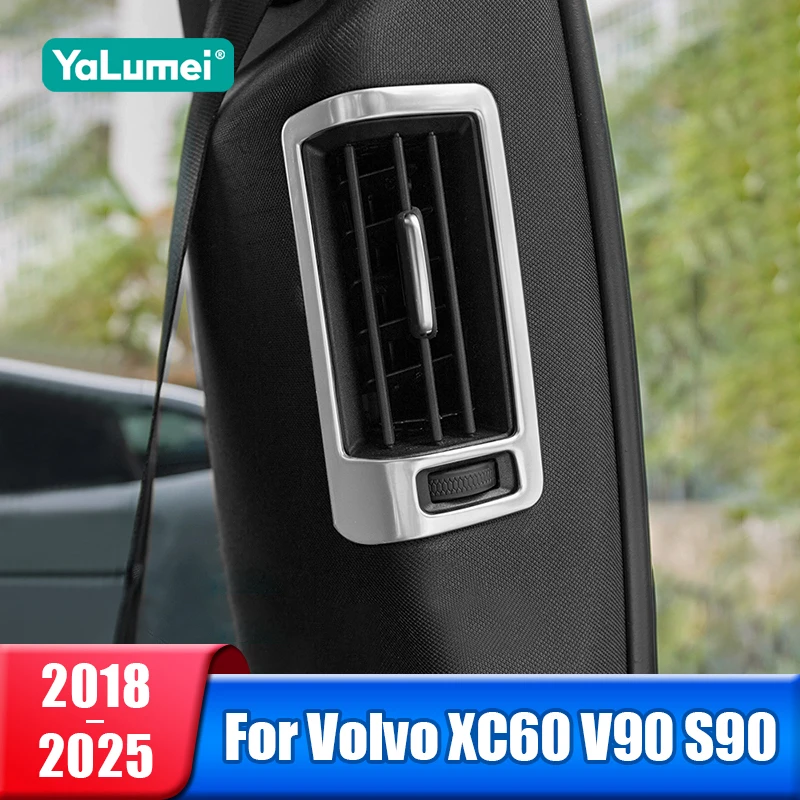 

Car B-Pillar Air Conditioning Outlet Frame Trim Cover For Volvo XC60 V90 S90 2018 2019 2020 2021 2022 2023 2024 2025 Accessories