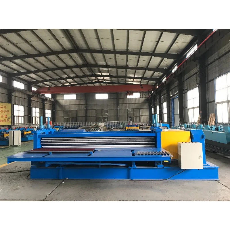 YG Customized Automatic 6 Meter Length Zinc Galvanized Steel Roofing Machine Barrel Type Corrugated Colored Steel Sheet Making