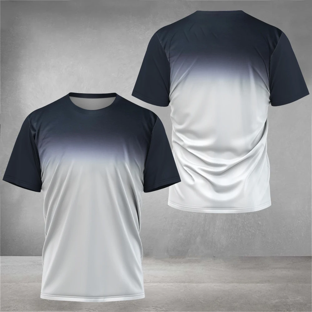 

Men's Tshirt New Contrasting Color Tennis Suit Breathable Golf Suit Summer Fitness Short Sleeve Fashionable Badminton Sports Top