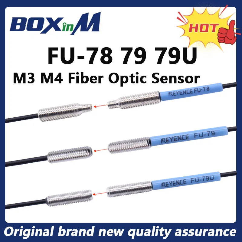 

New original FU-78 FU-79 FU-79U M3 M4 fiber optic sensor