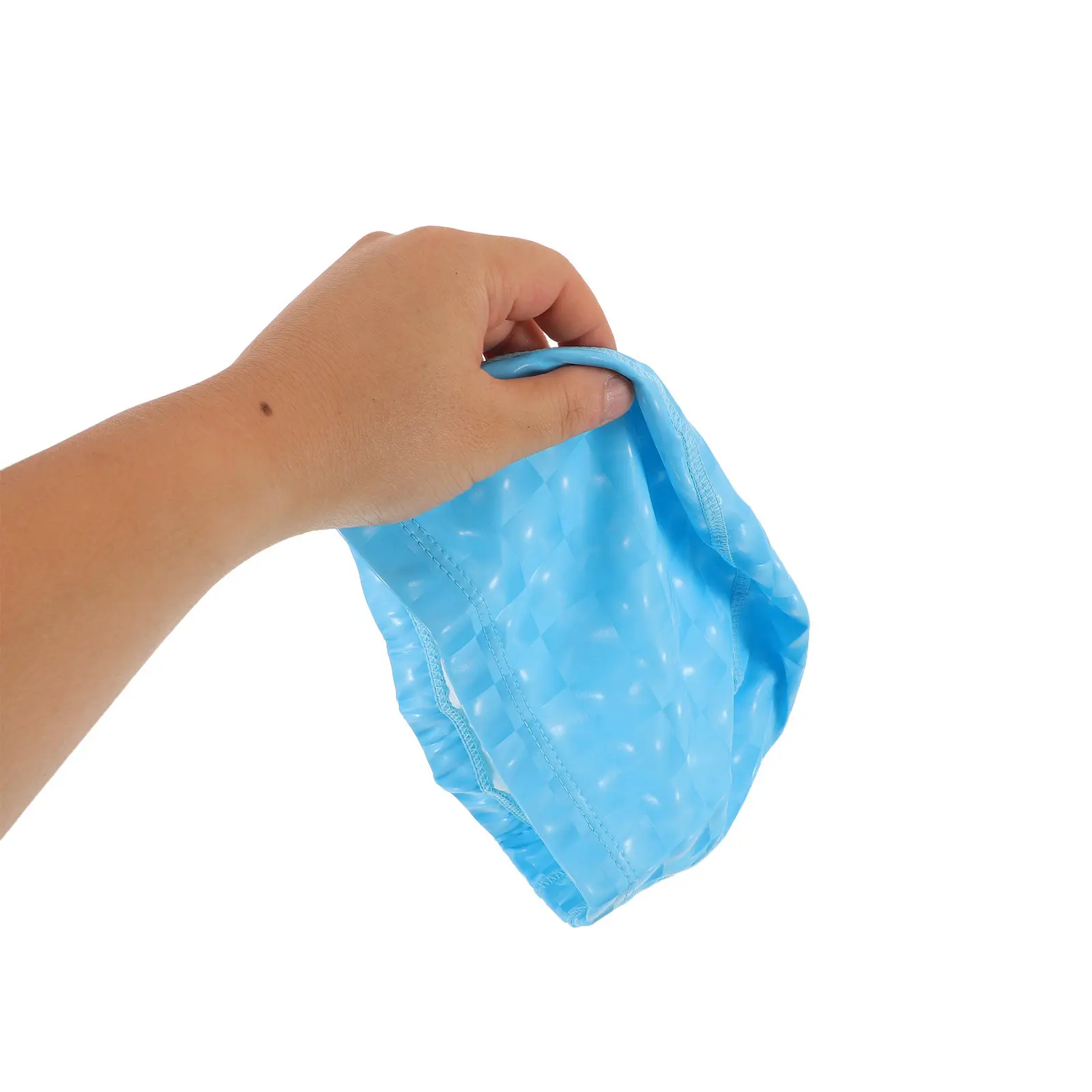 

Универсальная водонепроницаемая шапочка для плавания с жемчужным декором из полиуретана, удобная, с защитой ушей, для бассейнов, пляжей, термальных источников, для длинных волос