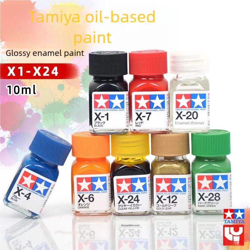 10ML  X1-X34 Paint Oil-Based P - огляд і ціна Tamiya Model Paint Set