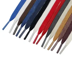 8mm Heavy Duty Waxed Cotton Shoelaces Glossy Warm Design Halloween Christmas Winter Fall for Athletic Casual Dress Boots Oxford