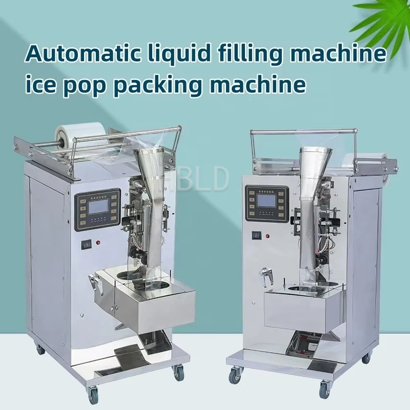 Electric Fully Automatic Liquid Water Bag Packaging Machine Latest Milk Filling Machine for Business Use